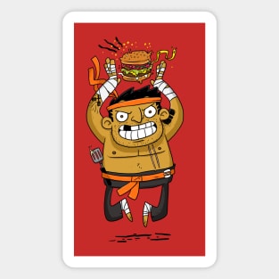 Burger Brawler Magnet